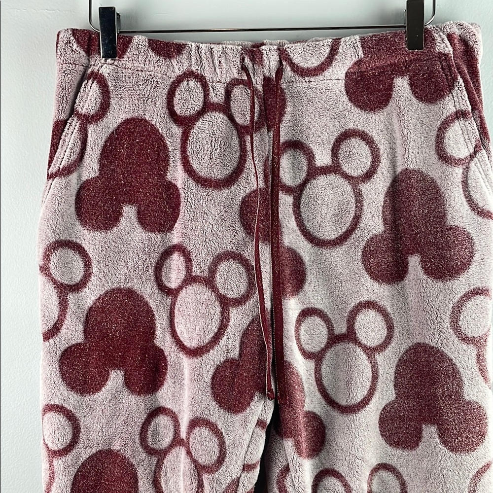 Disney Mickey fuzzy pants Size L - Picture 2 of 7